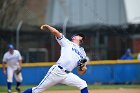 Baseball vs RWU  Wheaton College Baseball vs Roger Williams University. - Photo By: KEITH NORDSTROM : Wheaton, Baseball